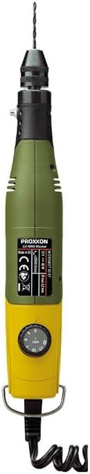PROXXON MICROMOT 60/EF with mains adapter and 43 industrial quality bits and cutters, 38514