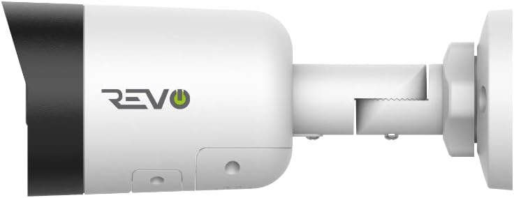 REVO America Ultra True 4K HD Smart Active Deterrence Bullet Security Camera
