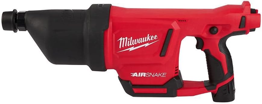 Milwaukee Electric - M12 AIRSNAKE Drain Cleaning AIR Gun KIT