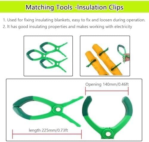 Industrial Insulation Blanket Electrical Insulation Blanket for Outdoor Power Tools(0.4kv,1000x1500mm/39.4x59.1in)