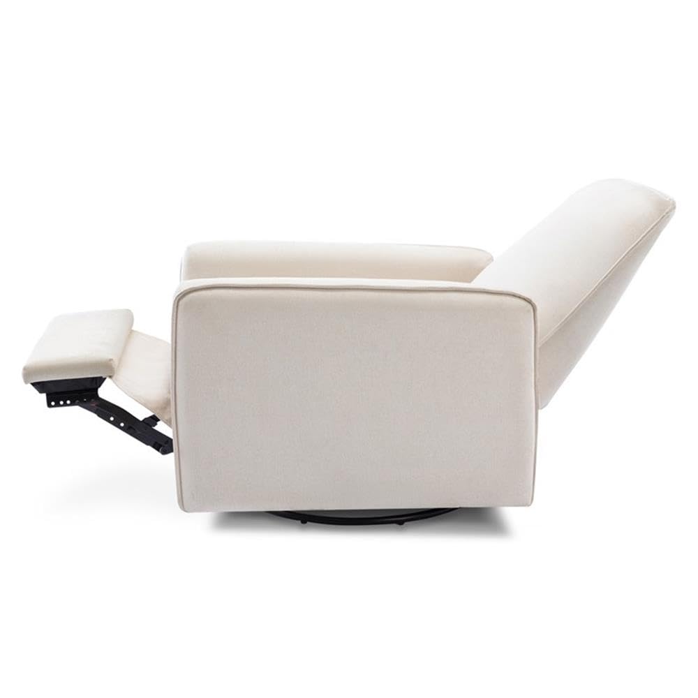 Davinci Penny Recliner and Swivel Glider in Performance Cream Eco-Weave, Water Repellent, Greenguard Gold Certified, CertiPUR-US Certified
