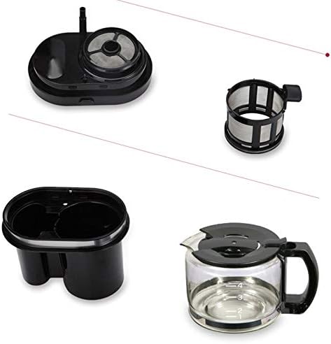 Coffee Machine Full Automatic Mini Portable Espresso Maker Black Coffee Maker Operated Coffee Machine for Home 1pc