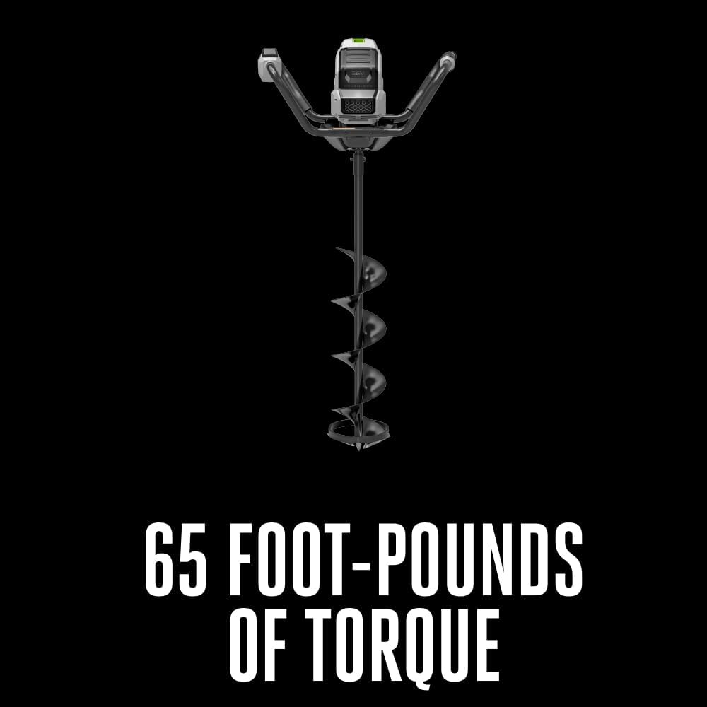 EGO Power+ 8' Auger, Electric Ice Auger for Ice Fishing, Battery and Charger Not Included - IG0800
