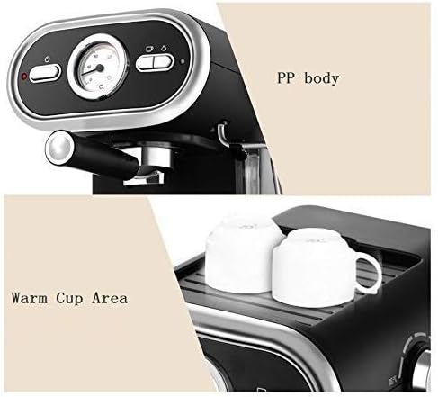 Coffee Machine Coffee Machine, Espresso Coffee Machine Semi-Automatic Coffee Maker, Cappuccino Moka Milk Frother Foamer High-Pressure, 20Bar, Gifts Compatible with Coffee Lovers