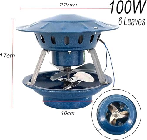 Chimney Smoke Evacuator Fan for Barbecue - Enhance Ventilation & Safety with Efficient Air Extraction for Grills & Smokers