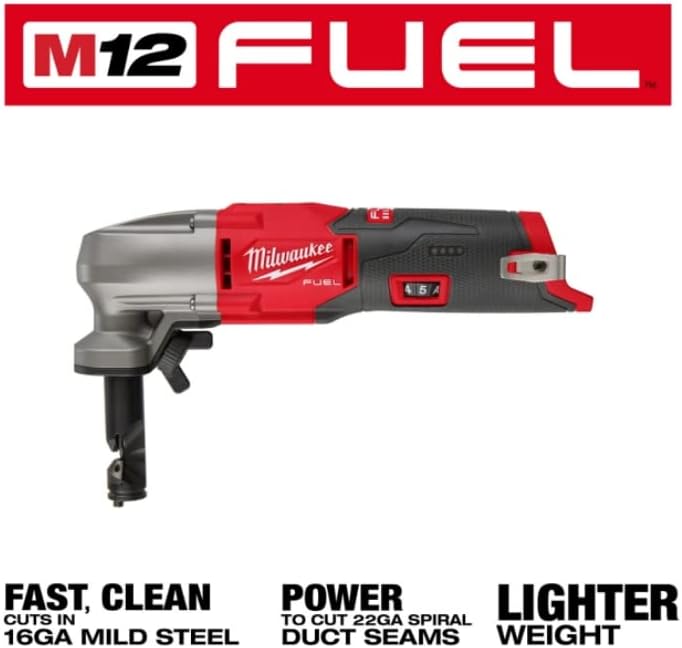 Milwaukeey Milwaukee M12 FUEL 16 Gauge Variable Speed Nibbler, Tool Only