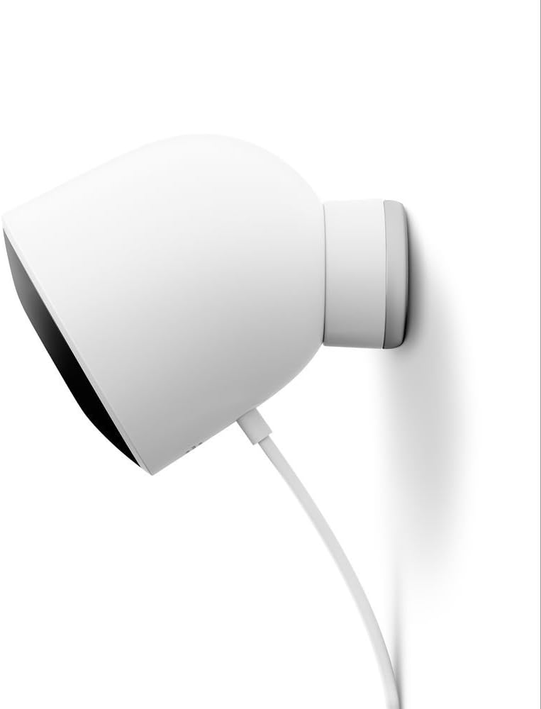 Nest Cam Outdoor Security Camera w/ Accessories - White (Renewed)