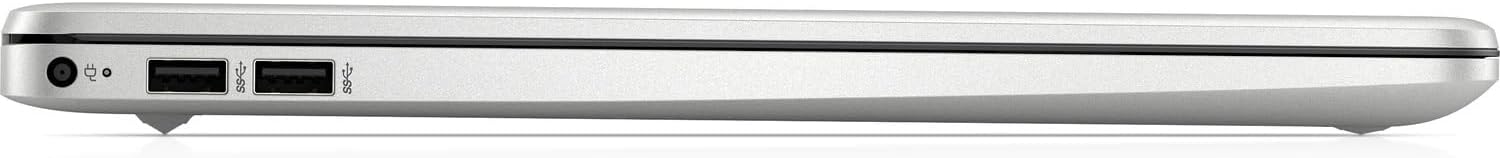 HP Laptop 15.6 Inch Full HD Intel Core i3 8GB DDR4 RAM 256GB SSD Numeric Keypad Keyboard Fingerprint Reader 720p Camera SD Card Reader Windows 11 Home S, 15-dy2131wm Natural Silver Notebook (Renewed)