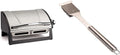 Cuisinart CGG-059A Grillster 8,000 BTU Portable Propane Tabletop Gas Grill & CCB-5014 BBQ Grill Cleaning Brush and Scraper, 16.5', Stainless Steel, 16. 5