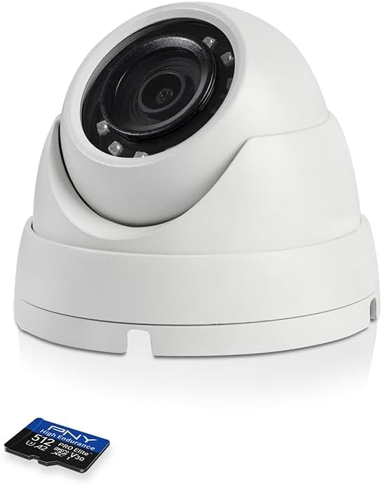 PNY 512GB PRO Elite™ High Endurance C10 U3 V30 A2 microSDXC – Up to 137.6K Continuous Recording Hours, Up to 100/90MB/s Read/Write, 4K UHD, Full HD, UHS-I, Surveillance, Home Security, Dash Cam