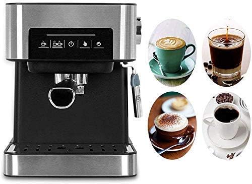 Coffee Machine Coffee Machine, Semi-Automatic Household 20Bar Espresso Coffee Maker, Machine Stainless Steel Coffee Machine Italian Coffee Maker, 850W, Gifts Compatible with Coffee Lovers