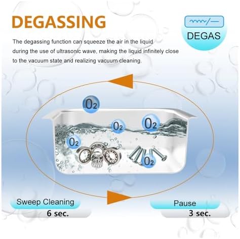 2L Ultrasonic Cleaner 120W Digital Timer - Powerful Jewelry & Coin Cleaner, Nail Art Tool Sterilizer, Compact Industrial Ultrasonic Cleaning Machine