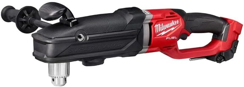 Milwaukee 2809-20 M18 FUEL 18-Volt Lithium-Ion Brushless Cordless GEN 2 Super Hawg 1/2 in. Right Angle Drill (Tool-Only)