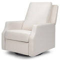 Namesake Crewe Glider Recliner Nursery Chair - GREENGUARD Gold & Certi-PUR US Certified Rocker Recliner - Glider Rocking Chair for Nursery & Living Room - Manual, 360° Swivel, Performance Cream