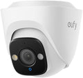 eufy PoE Turret Security Camera E41, NVR Wired Add On Cam, Requires eufy NVR,4K UHD, 24/7 Recording, Human/Vehicle/Pet AI Detection, Red and Blue Strobe, Plug and Play
