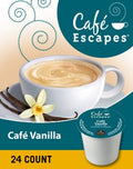 CAFÃƒâ€° ESCAPES Cafe Escapes Cafe Vanilla K-Cups