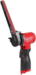 Milwaukee Sander with Abrasive Belt - 12V Fuel - Half Inch X 18 Inch - Quick Point Removal - Speed Adjustment - Without Battery