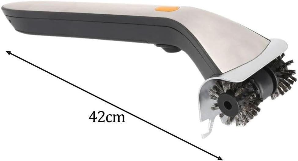 Motorized Grill Brush, Grill Grate Cleaner, Cordless Rechargeable, Stainless for Barbecue Outdoor or Indoor