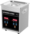 2L Ultrasonic Cleaner, 120W Digital Timer, Professional Jewelry & Coin Cleaner, Compact Nail Art Tool Cleaner, Small Industrial Ultrasonic Machine, Efficient & Powerful Cleaning Solution