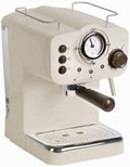 Coffee machine Coffee Machine Retro Automatic Espresso Machine, Filter-Free Paper Drip-Proof Two-Cup Coffee Machine Home, Pp Material, 110V~240V, Small, Easy To Clean