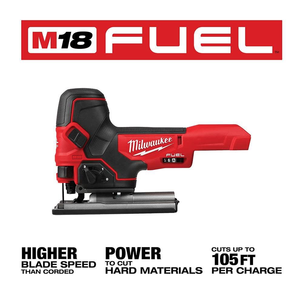 MILWAUKEE'S Jig Saw,18VDC,Barrel Grip