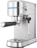 Coffee machine Espresso Machine Fully Semi-Automatic Italian Milk Froth Coffee Machine, 15Bar Pressure, 92° Constant Temperature Extraction, Suitable For Cappuccino Mocha