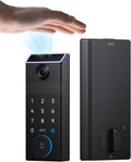 eufy Security Smart Lock FamiLock S3 with Palm Vein Recognition, Keyless Entry Door Lock for Front Door, Wi-Fi Keypad Deadbolt+ 2K HDR Doorbell Camera, 16 GB Built‑in Storage, BHMA 1, No Monthly Fee