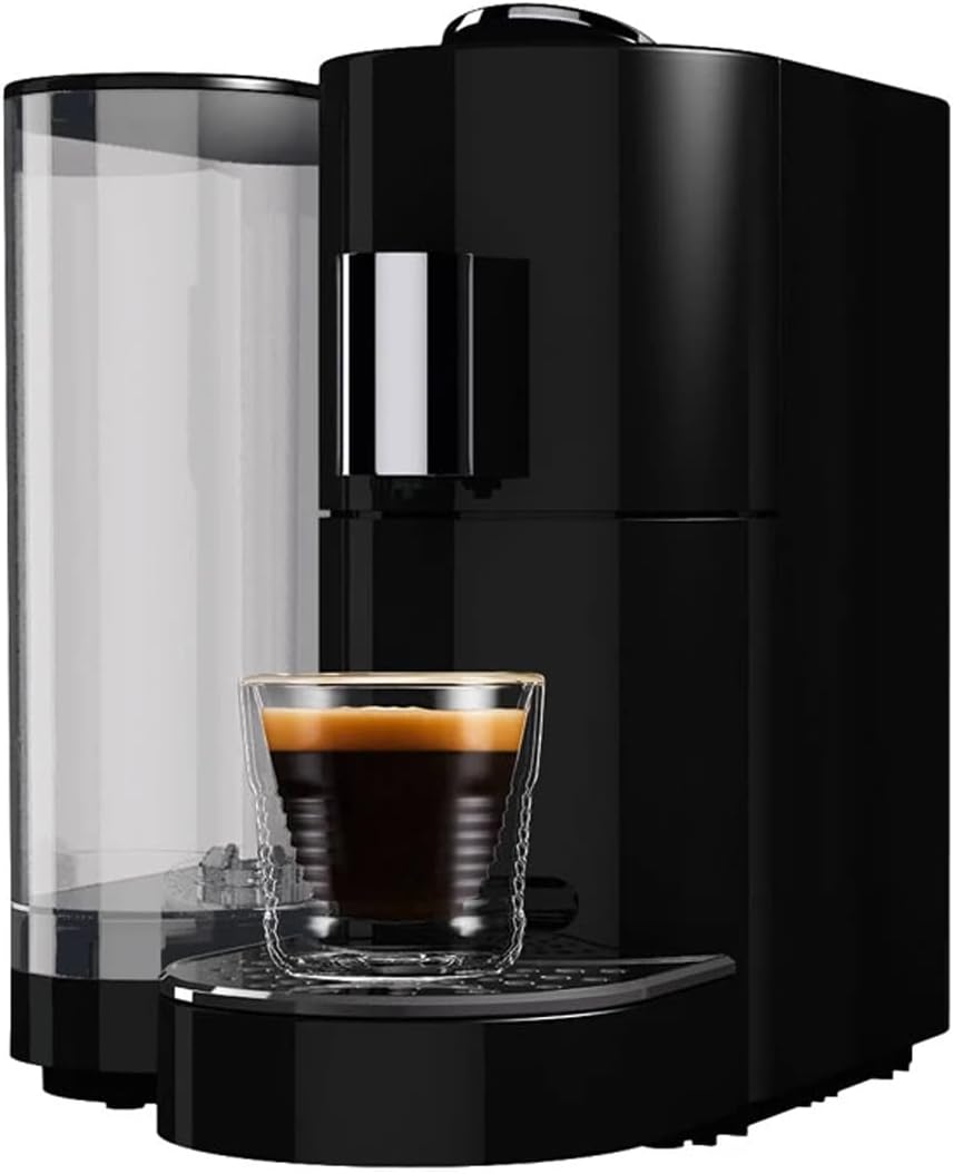K-FEE® Twins II Single Serve Coffee and Espresso Machine (Black/Chrome) | Compatible with Starbucks Verismo*