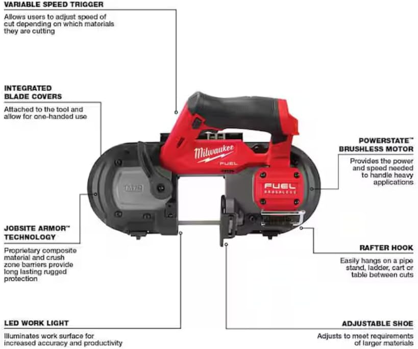 Milwaukee Electric - M12 Fuel Compact Band Saw
