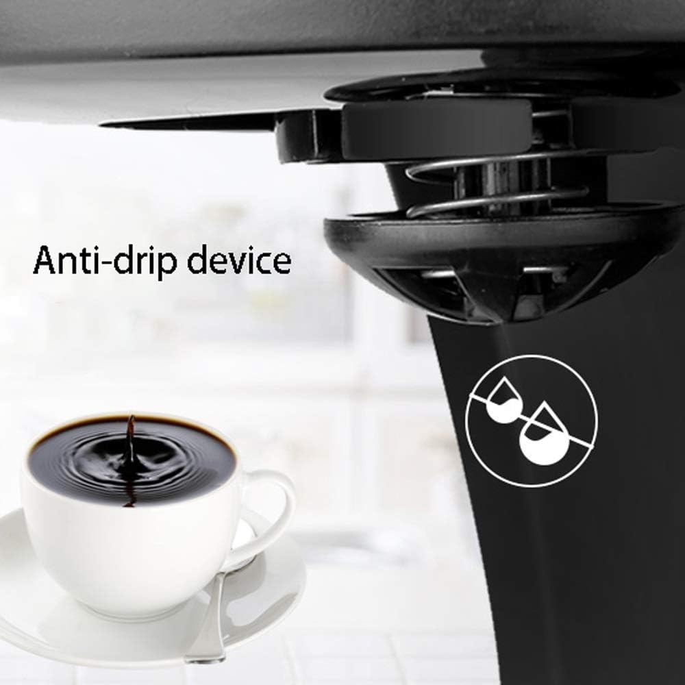 Coffee Machine Coffee Machine, Espresso Machine,Coffee Machine,Cappuccino,Americano,Pure White,600 W,600Ml,for Espresso Cooker