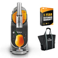 Ninja FS300 SLUSHi 72oz. Frozen Drink & Slushie Machine (Renewed) Bundle with Ninja SLUSHi Travel Party Tote, Black + 1 Year Extended Protection Pack