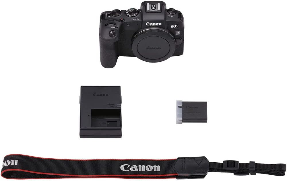 Canon EOS RP Mirrorless Camera| 26.2MP Full Frame Sensor| 4K Video Recording| Lightweight Compact Camera for Travel and Everyday Content Creation (3380C002) + Canon RF 75-300mm Lens + 64GB Card + Bag