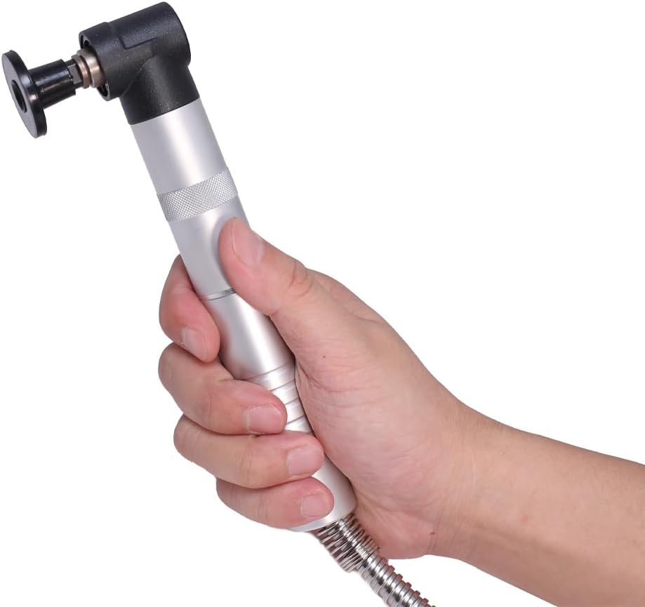 380W Hanging Flex Shaft Die Grinder Sander Polisher Rotary Tool, Foot Pedal Control, Extendable Handle