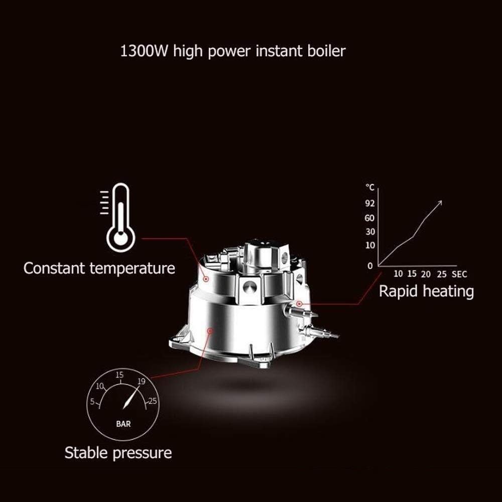 Coffee Machine Coffee Machine Automatic Pump High Pressure Extraction Fully Automatic Thick Toner 5 Gear Adjustment 1300W High Power