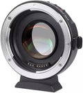 VILTROX EF-M2II 0.71x Speed Booster Focal Reducer Lens Adapter Auto Focus for Canon EF Lens to M43 Mount Camera GH4 GH5 GF6 GH5M2 G100 G95 G85 OM-1 EM-1 E-M1X E-M1 iii E-M5 iii E-M10 iv E-M10 iii