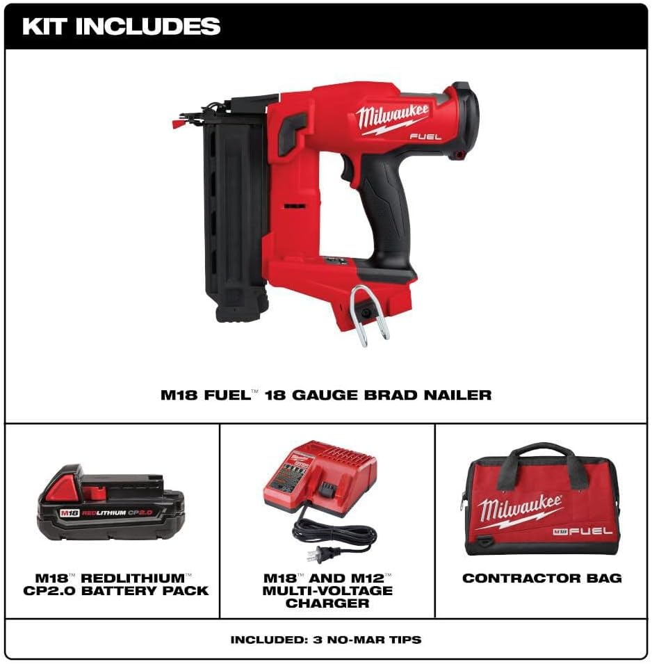 Milwaukee Electric - Brad Nailer 18 Gauge