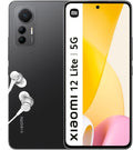 XIAOMI 12 Lite 5G + 4G LTE (128GB + 8GB) Global Version Unlocked 6.55' 108MP Triple Camera (Tmobile Mint & Global) + (w/Fast Car Charger Bundle) (Lite Black Global)