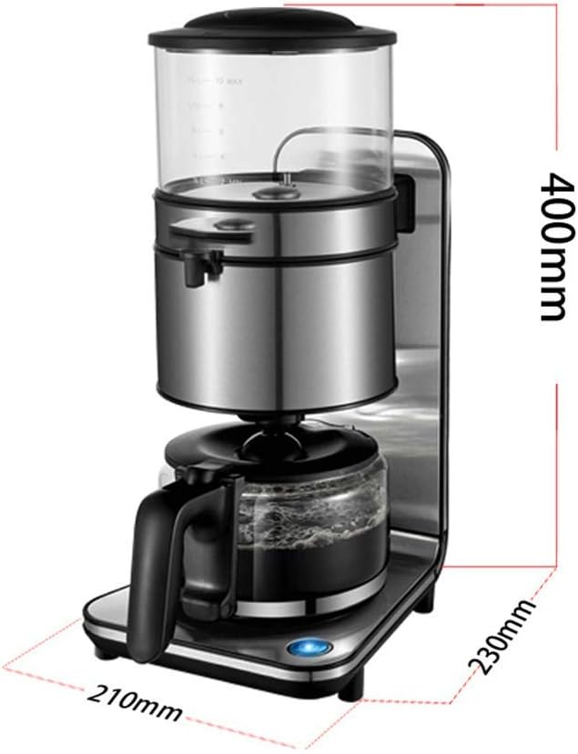 Coffee machine Household And Commercial Stainless Steel Body Automatic Drip Coffee Machine