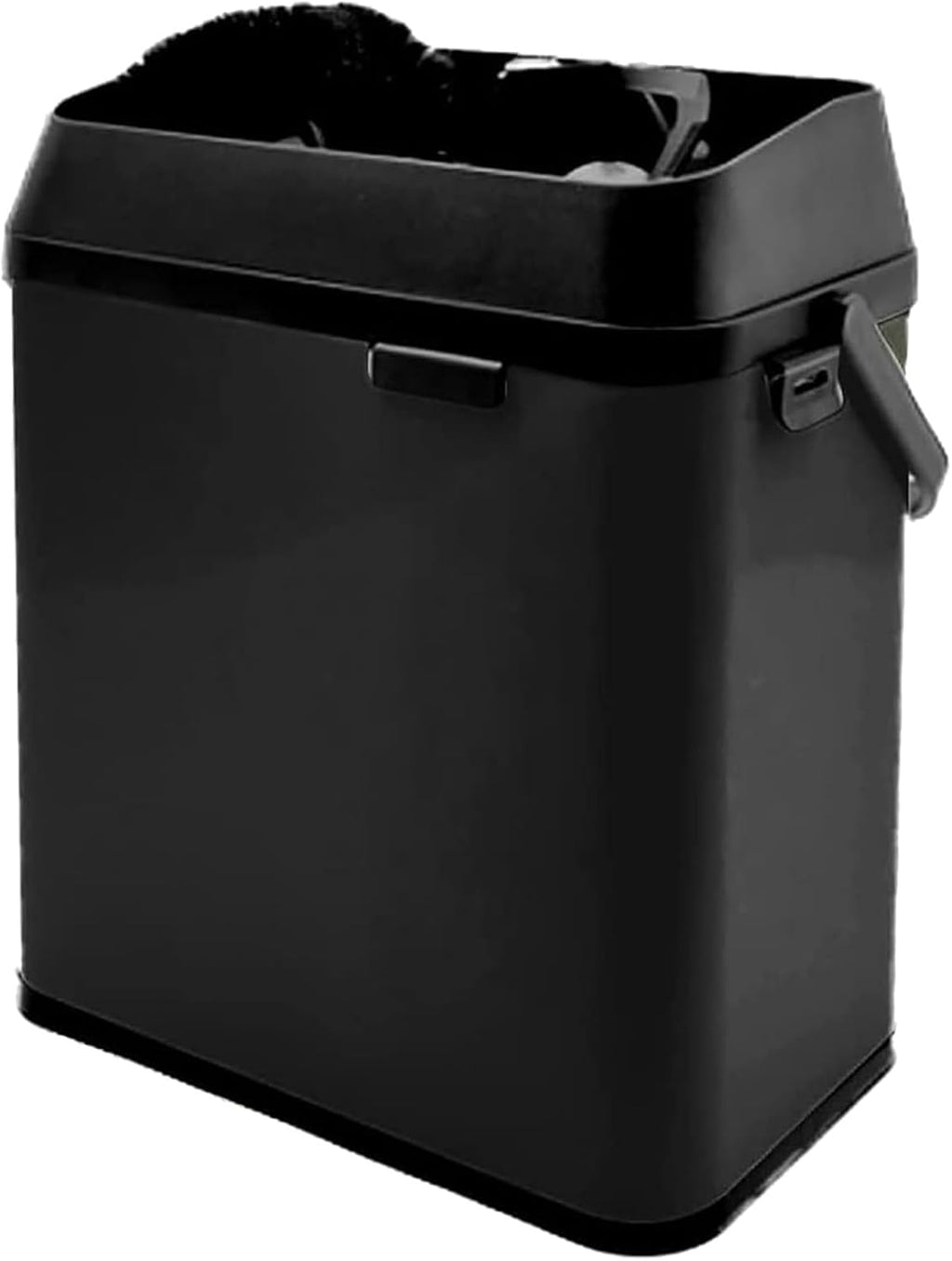 Electric Filter Holder Cleaning Machine Knock Box Coffee Filter Holder Cleaner,with 2 Scrapers and 1 Brush Head,for Home,Cafeteria (Black)