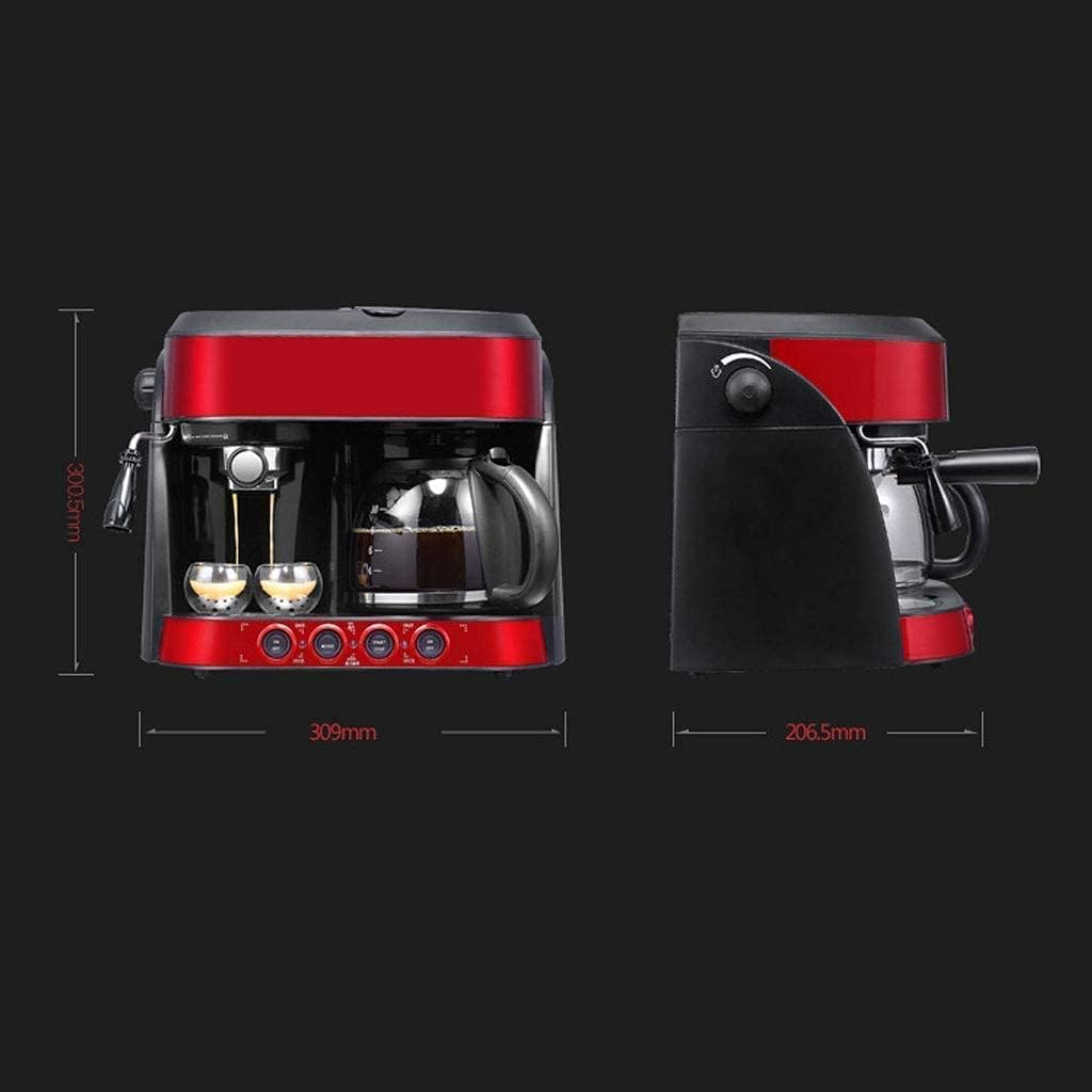 Espresso Machine with Sensor Grinder Dual Heating System Combination Pump Espresso Filter Coffee Machine with Frothing Wand