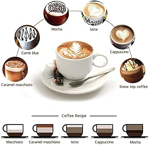 Coffee Maker Electric Coffee Machine Espresso Maker Retro Semi-Automatic Pump Type Cappuccino with Steam Milk Frother Coffee Machine (Light Green)