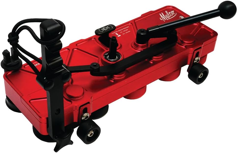 Malco FSXS Power-Assisted Standing Seam Seamer | 1' & 1.5' Single & Double Lock | 98 ft/min Steel, Aluminum, Copper, Zinc | Adjustable Pressure | IP67 Case