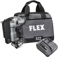 FLEX 24V Brushless Cordless 23-Gauge Pin Nailer Kit, Zero Ramp-up, Ideal for Delicate Trim and Molding, Lightweight w/ 2.5Ah Battery & 160W Fast Charger - FX4341-1A