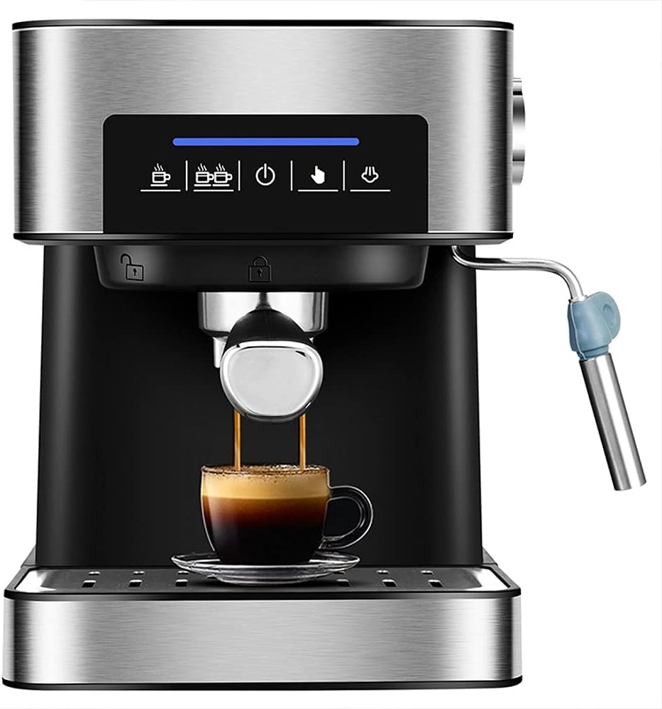 Coffee machine Coffee Machine Coffee Maker Small Coffee Machine For Home Use Semi-Automatic Pulling Steam Type Milk Frother Espresso Machine Stainless Steel