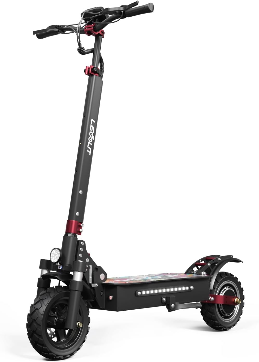 T88 Electric Scooter for Adults, 1500W Motor Max 31 MPH & 40 Miles Range, 10' Off-Road Pneumatic Tires, Dual Suspension & Disc Brakes, NFC & Password Unlock, Heavy Duty Foldable Scooter