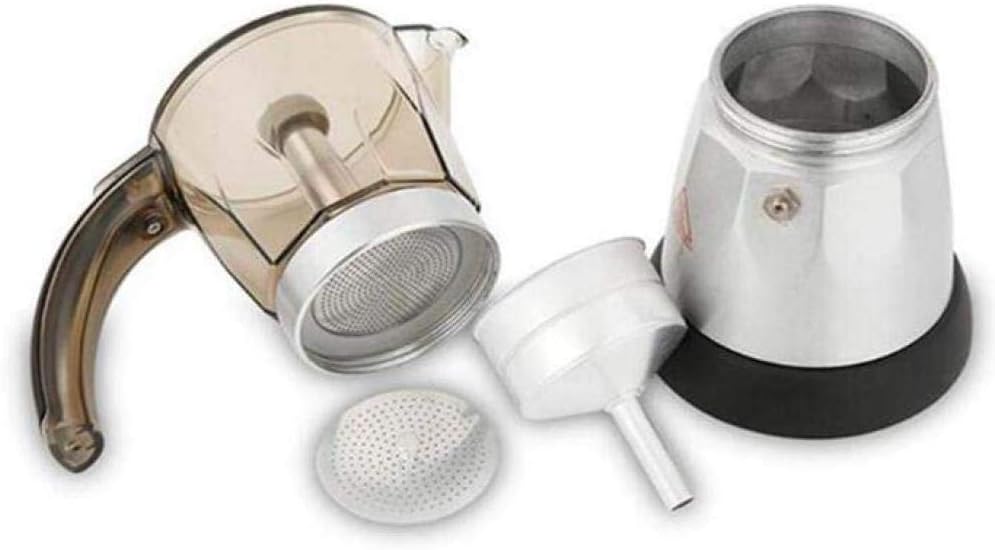 Coffee Machine Coffee Machines Electric Coffee Maker Stainless Steel Espresso Mocha Coffee Pot Espresso Machine 6 People Home Mini Coffee Machine