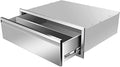Outdoor Kitchen Drawer Stainless Steel BBQ Triple Drawer Flush Mount for Outdoor Kitchen Island,-30W X 10H X 23D Inch