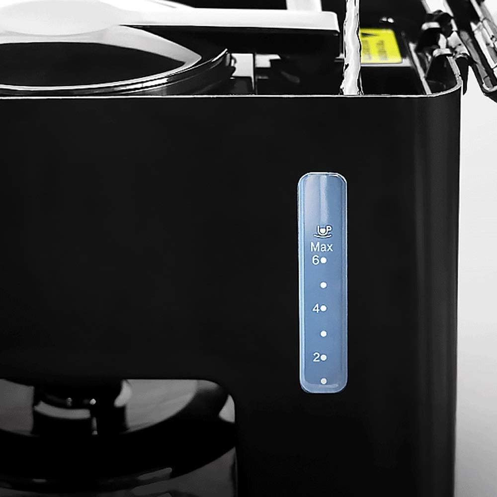 Coffee Machine Coffee Machine,Filter Coffee Machine,0.75L Capacity Coffee Maker Producing Up to 7 Cups,Timer Function,Boil-Dry Protection,680W,Reusable,Washable Filter