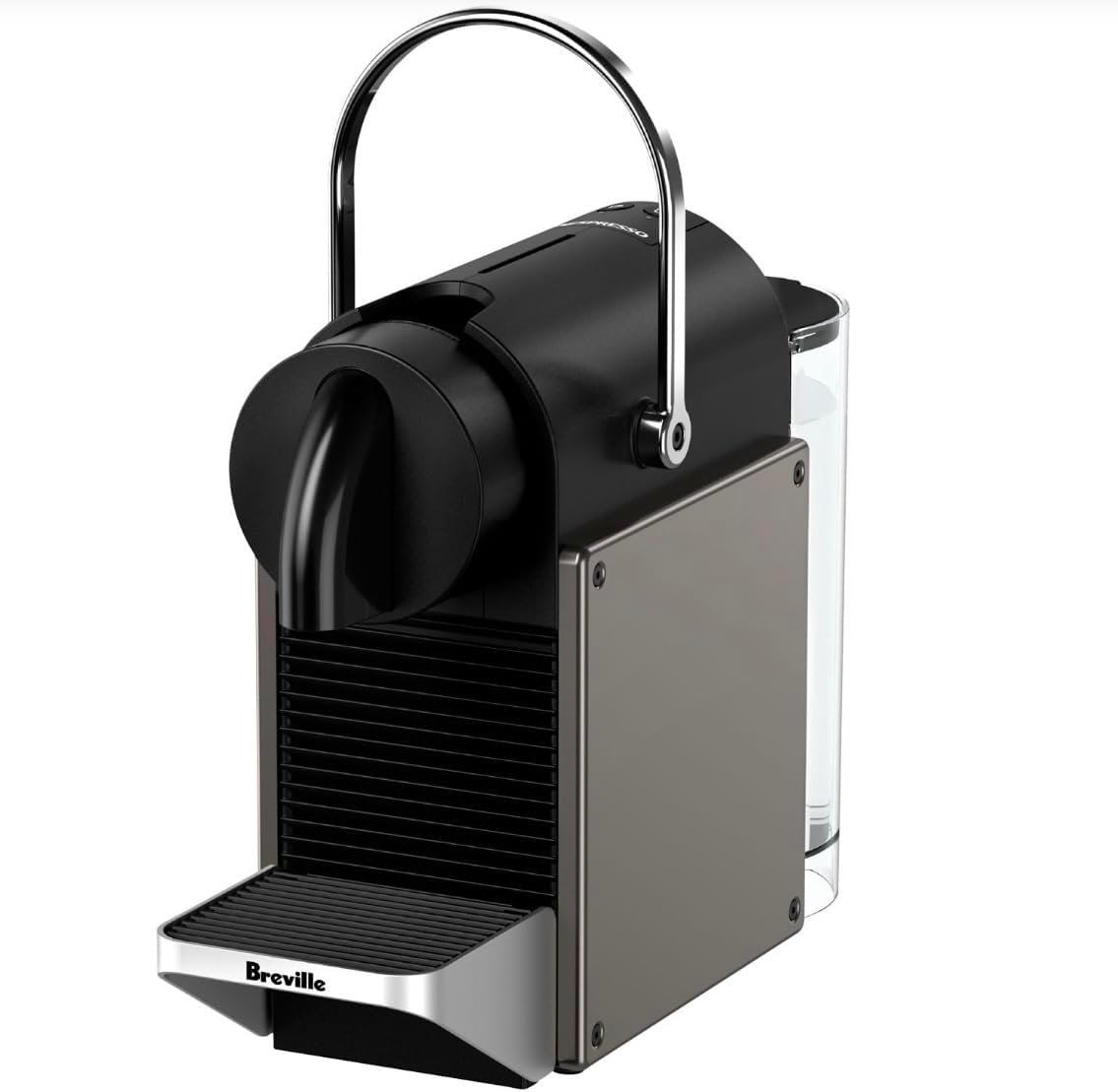 Nespresso Pixie Original Espresso Machine by Breville, Titan