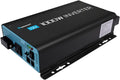 Renogy 1000W Pure Sine Wave Inverter with ECO Mode, 12V DC to AC 120V 110V Converter for Off-Grid Solar System, Home, RV, Solar Power Inverter with Remote Switch, Surge 2000W